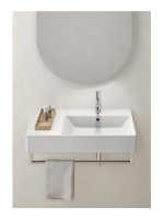 Sapho Gsi Kube X kerámiamosdó ExtraGlaze bevonattal 80x47cm