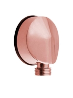 Sapho fali kerek zuhanycsatlakozó, Rose Arany 9817 - Fürdősz