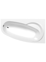 Polysan Naos aszimmetrikus akril kád 170x100 cm, jobbos 9911