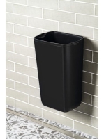 Sapho Colored fali szemetes 23l, matt fekete A74201NE - Fürd