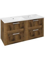 Sapho Amia 4 fiókos mosdószekrény 119x60x45 cm, Collingwood