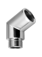 Sapho köztes darab gégecsőhöz kádra, 1/2 , króm AR069 - Fürd