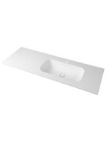 Sapho Aruba Rockstone beépíthető mosdó 160x51,5 cm jobbos AR