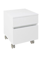 Sapho Avice 2 fiókos gurulós szekrény 45x57x48,5 cm, fehér A