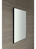 Sapho Arowana keretes tükör 50x80 cm matt fekete AWB5080 - F