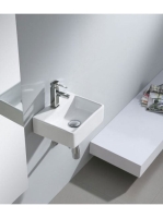 Sapho Small Giulia kerámia mosdó 33,5x29cm, fehér BH7002 - F