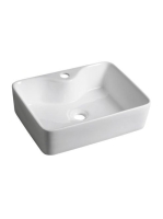 Sapho Balena mosdó 48x37 cm, fehér BH7013 - Fürdőszoba - Sza