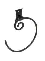 Sapho Rebecca törölközőtartó, fekete CC006 - Fürdőszoba - Fü