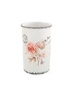 Sapho Clothilde álló kerámia fogkefetartó, fehér CI9802 - Fü