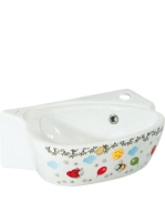 Sapho Kid gyermek mosdó 39x29 cm, színes mintával CK035-FF -