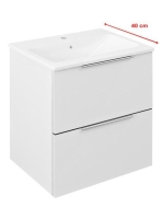 Sapho Cirasa mosdótartó szekrény 2 fiókkal 48x54x39 cm, fény