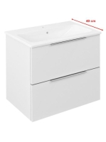 Sapho Cirasa mosdótartó szekrény 2 fiókkal 58x54x39 cm, fény