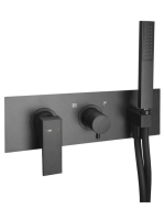 Sapho Dimy falba süllyesztett 2 irányú egykaros zuhanycsapte