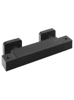 Sapho Dimy fali termosztátos zuhany csaptelep, matt fekete D