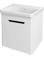 Sapho Ella Mosdótartó szekrény 46,5x36,4 cm, fehér EL055-303