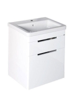 Sapho Ella Mosdótartó szekrény 56,5x43 cm, fehér EL062-3030