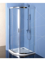 Polysan Easy Line íves zuhanykabin 190x90 cm transzparent üv