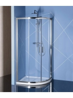 Polysan Easy Line íves zuhanykabin 190x120x90 cm transzparen