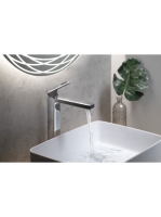 Sapho Forata magasított álló mosdó csaptelep hosszú kifolyóv