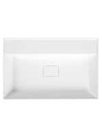 Sapho Godiva öntött márvány mosdó 68x44 cm, csapfurat és túl