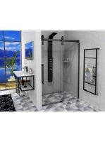 Sapho Gelco Volcano zuhanyajtó 160x218 cm transzparent üveg,