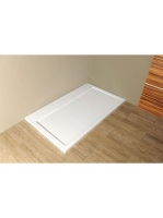 Sapho Gelco Irena öntött márvány zuhanytálca 150x90 cm, fehé