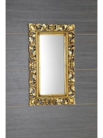 Sapho Samblung tükör 40x70 cm, arany IN110 - Fürdőszoba - Fü