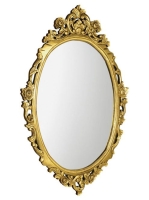 Sapho DESNA keretes tükör, 80x100cm, arany (IN352) - Fürdősz