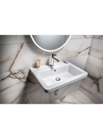 Sapho City kerámia mosdó 60x45 cm, fehér KE060 - Fürdőszoba