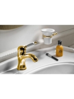 Sapho Kirké mosdó csaptelep automata leeresztővel, fehér ker