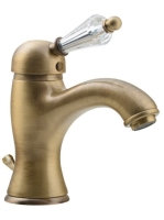 Sapho Kirké mosdó csaptelep automata leeresztővel, kristály