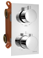 Sapho Kimura falsík alatti termosztátos zuhany csaptelep, 3-