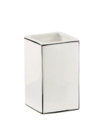 Sapho Lucrezia fogkefetartó pohár, fehér LC98 - Fürdőszoba -