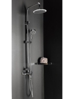 Sapho Luka zuhanyrendszer csapteleppel, króm LK139 - Fürdősz