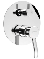 Sapho Luka falsík alatti zuhany csaptelep, 2-irányú váltóval