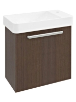 Sapho Latus VIII fali mosdótartó szekrény 51x50x28 cm, balos