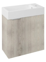 Sapho Latus IV fali mosdótartó szekrény 50x50x25 cm, balos/j