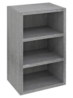 Sapho Latus VI fali nyitott polcos szekrény 30x50x22 cm, ezü