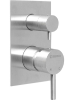 Sapho Minimal falon belüli inox zuhanycsaptelep 2 fogyasztóh