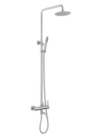 Sapho Minimal zuhanyrendszer kádtöltő csapteleppel, rozsdame