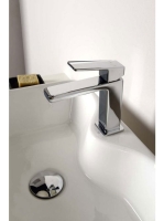 Sapho Notos mosdócsaptelep leeresztő nélkül, króm NN002 - Fü