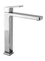 Sapho Notos mosdócsaptelep leeresztő nélkül, króm NN006 - Fü