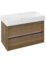 Sapho Nirona két fiókos mosdótartó szekrény 82x51,5x43 cm, p