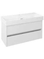 Sapho Nirona 2 fiókos mosdótartó szekrény pipererendezővel 9