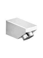 Sapho szögletes fali kifolyócső, króm NS299 - Fürdőszoba - F