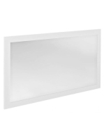 Sapho Nirox keretes tükör 100x60 cm, fényes fehér NX106-3030