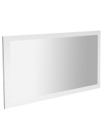 Sapho Nirox fali keretes tükör 120x70x2,8 cm, matt fehér NX1