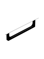 Sapho Gsi Nubes törölközőtartó mosdóra 40 cm, fekete PANB40N