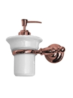 Sapho Perla falra szerelhető szappanadagoló, rózsa arany PE1