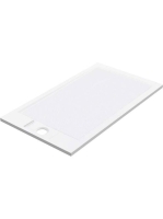 Sapho Gelco Ema öntött márvány zuhanytálca 110x90 cm, fehér